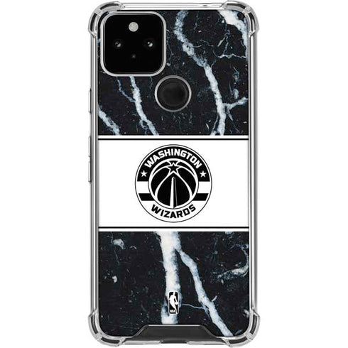 NBA Washington Wizards Marble Google Pixel 5 Clear Case